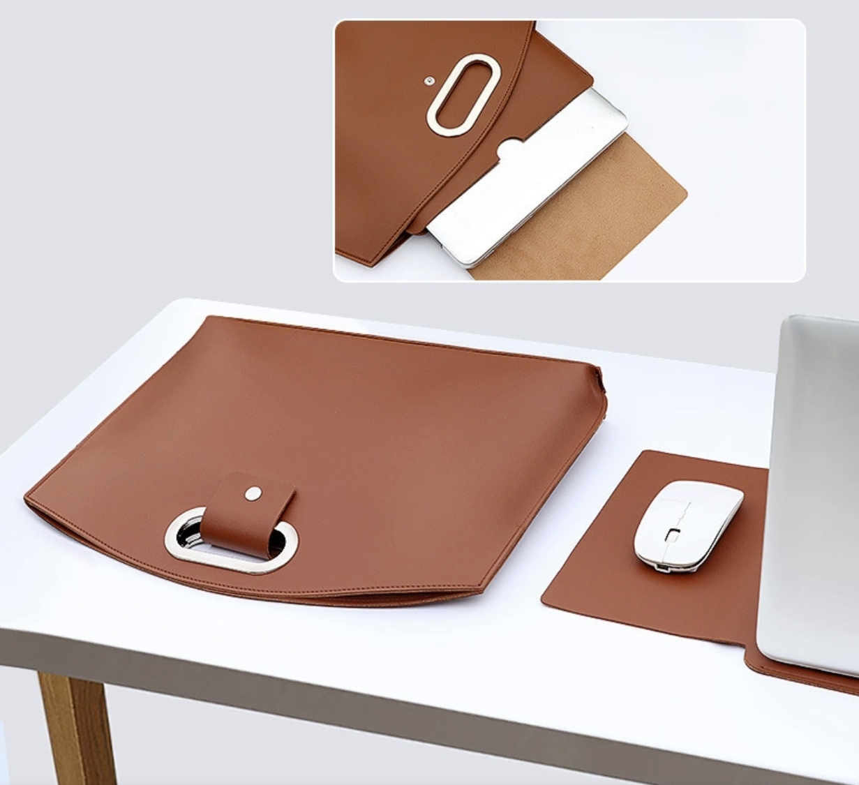 PU Leather Computer Briefcase