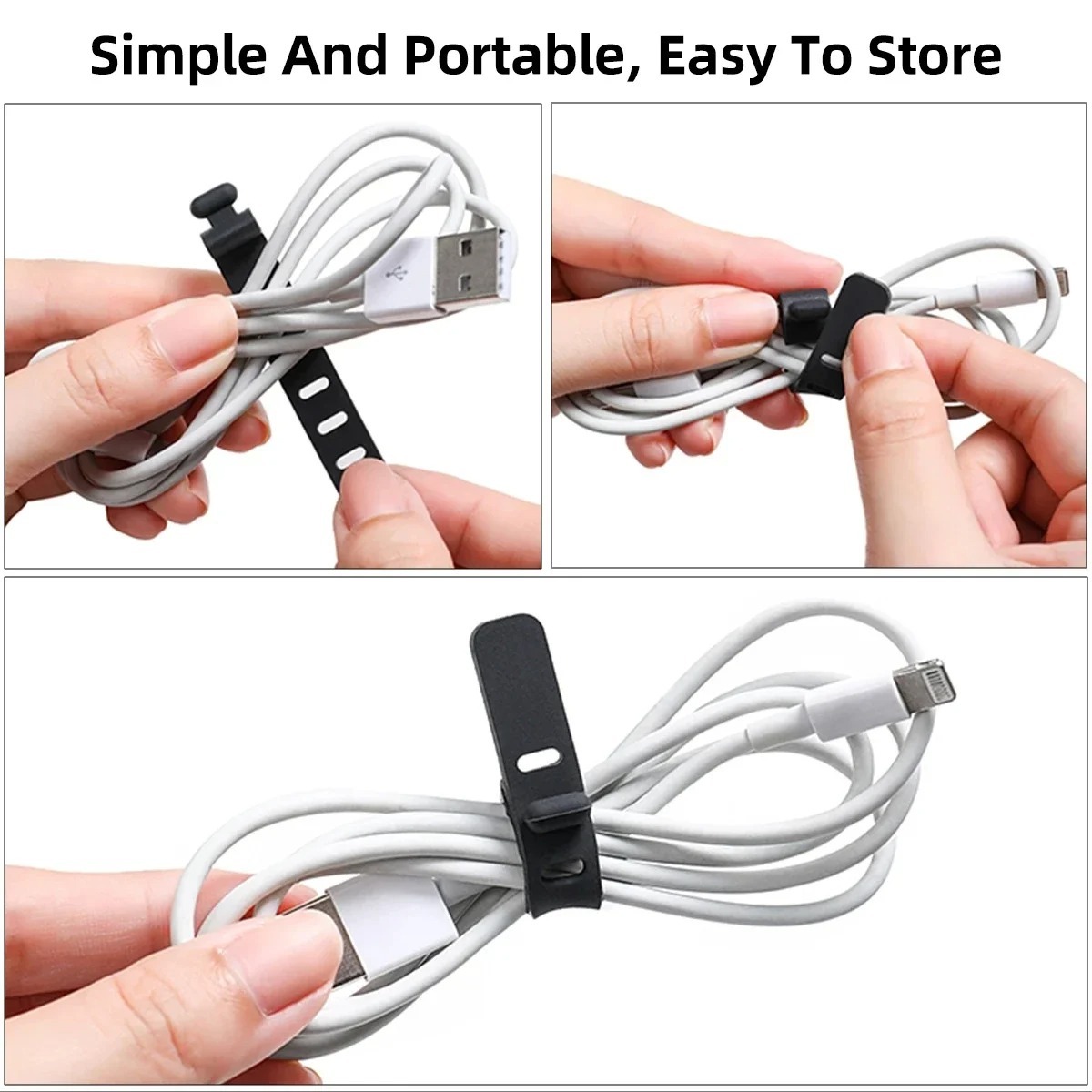 Silicone Headphone Cable Organizer