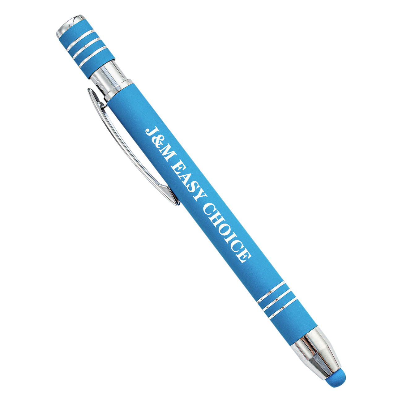 Aluminum Ballpoint Pen w/Stylus