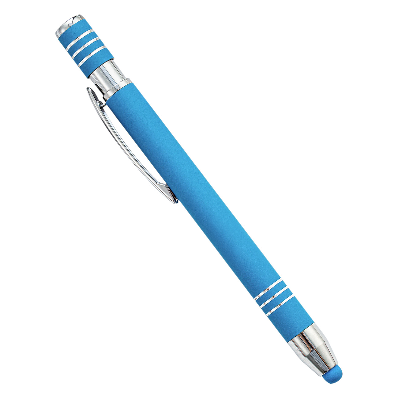 Aluminum Ballpoint Pen w/Stylus