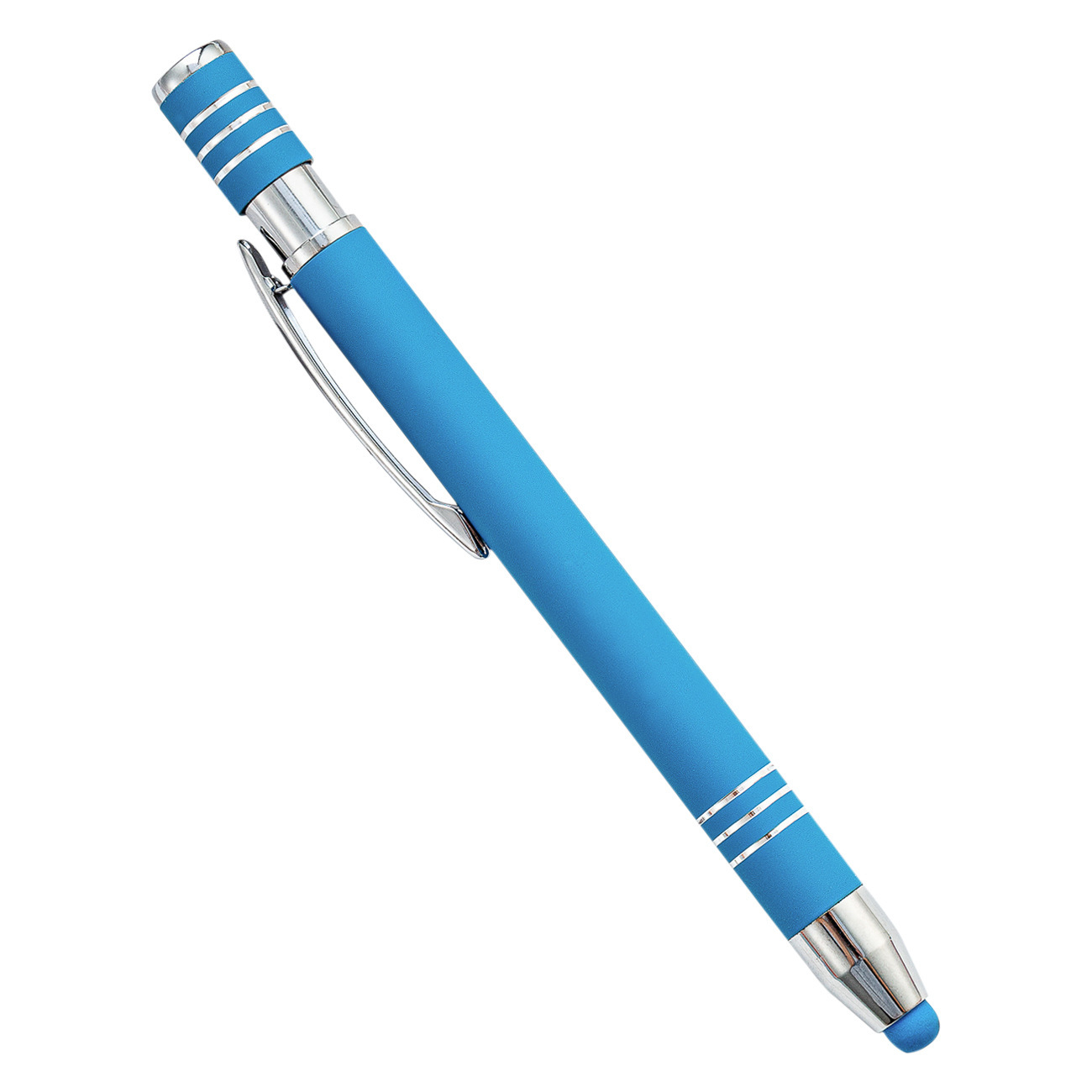 Aluminum Ballpoint Pen w/Stylus