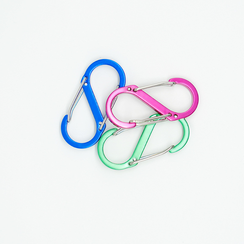 Small S Shaped Aluminium Carabiner