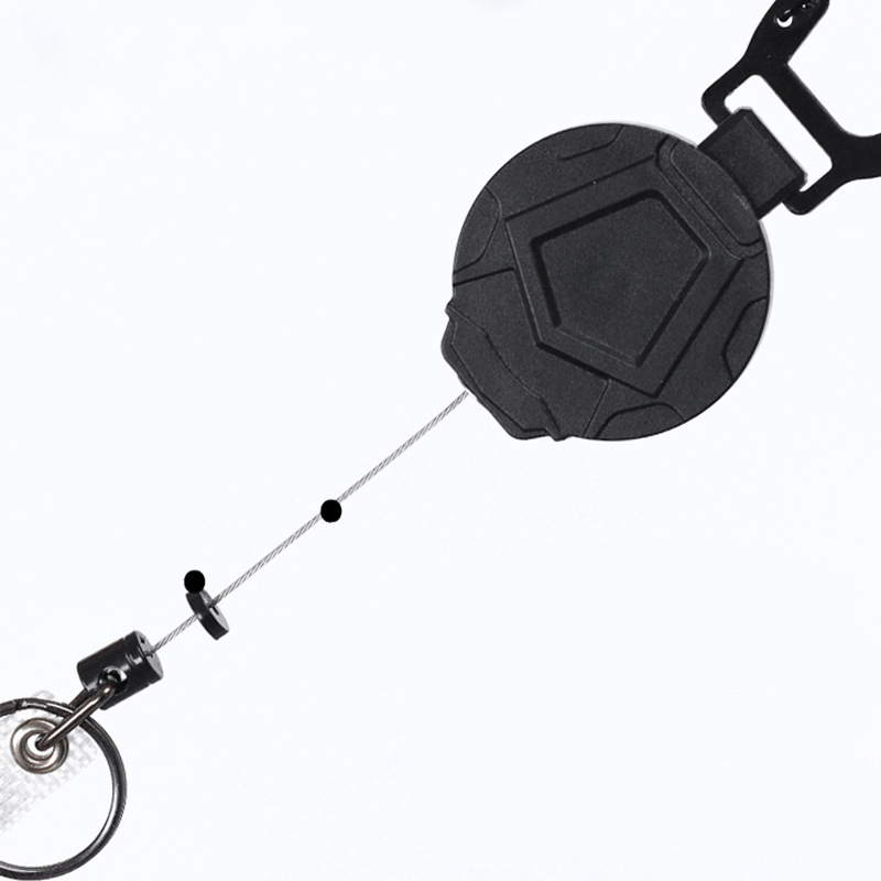 Retractable Badge Reel Carabiner