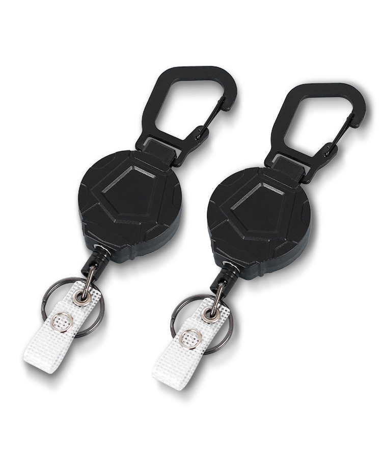 Retractable Badge Reel Carabiner