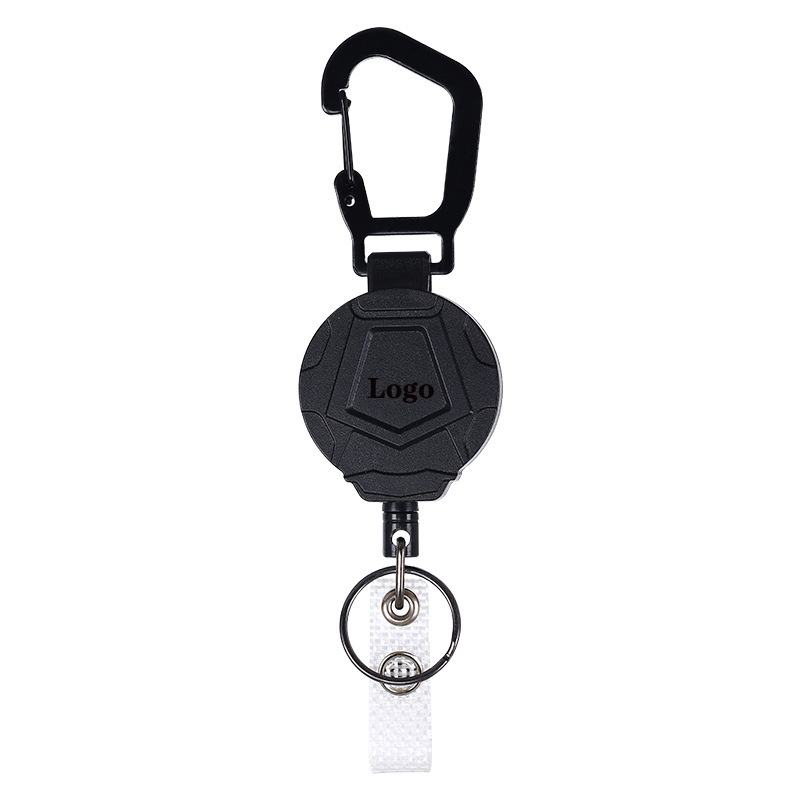 Retractable Badge Reel Carabiner