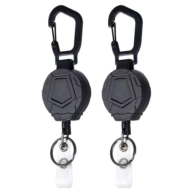 Retractable Badge Reel Carabiner