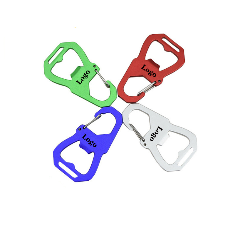 Aluminium Carabiner Bottle Opener