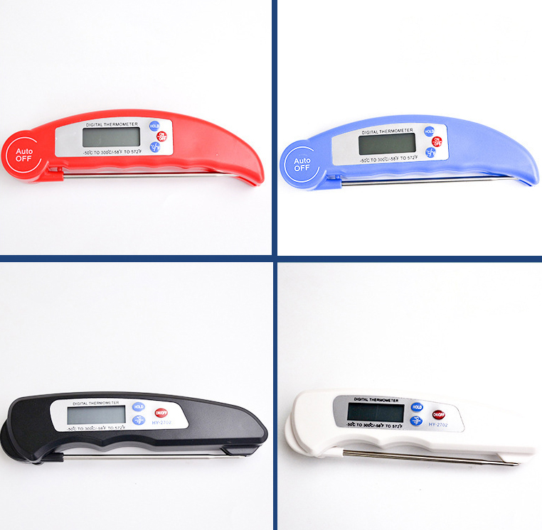 Foldable Digital LCD Screen Food Thermometer