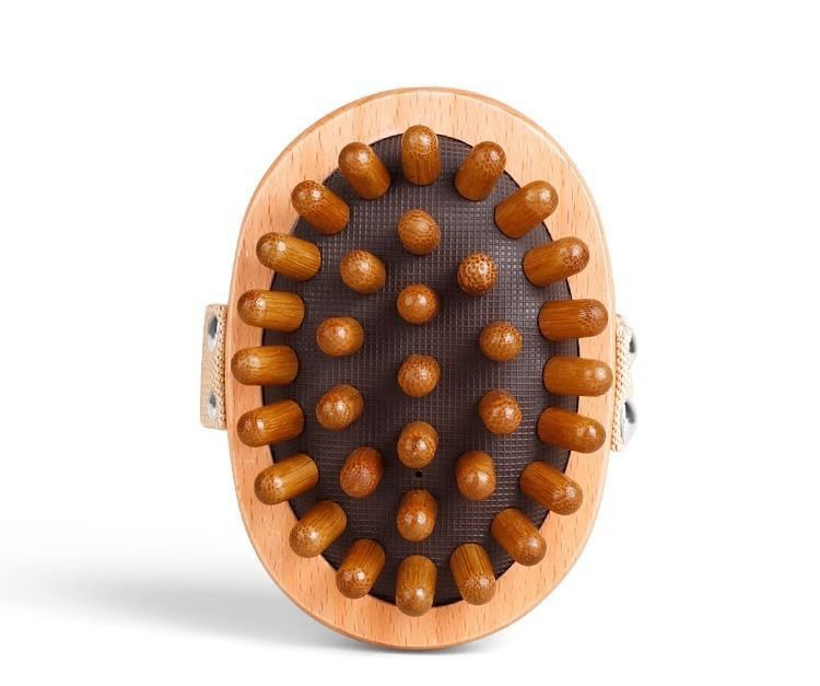 Wood Head Massage Comb