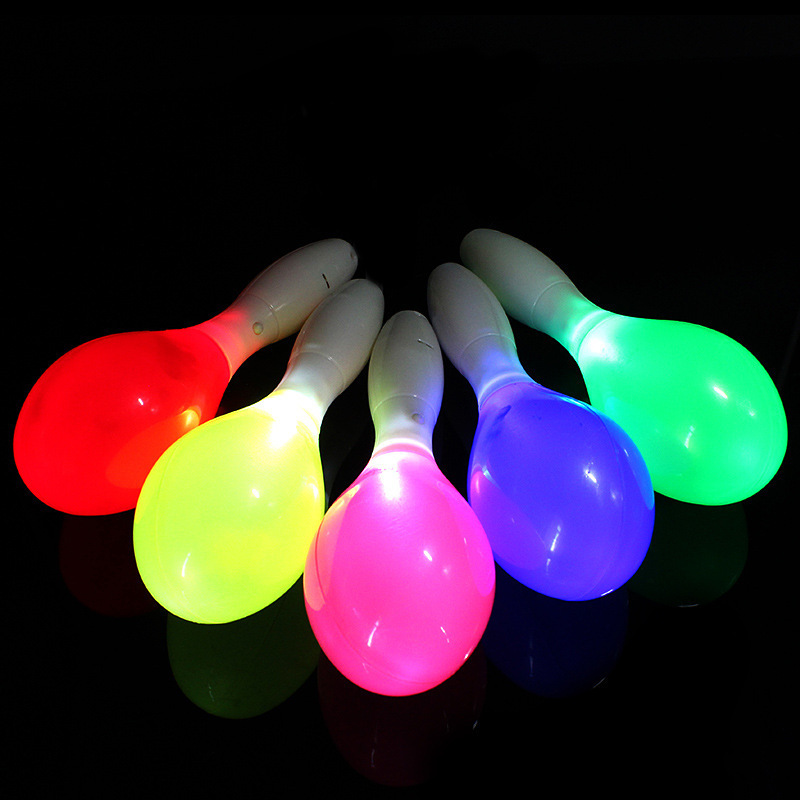 LED Light Up Maracas Shaker