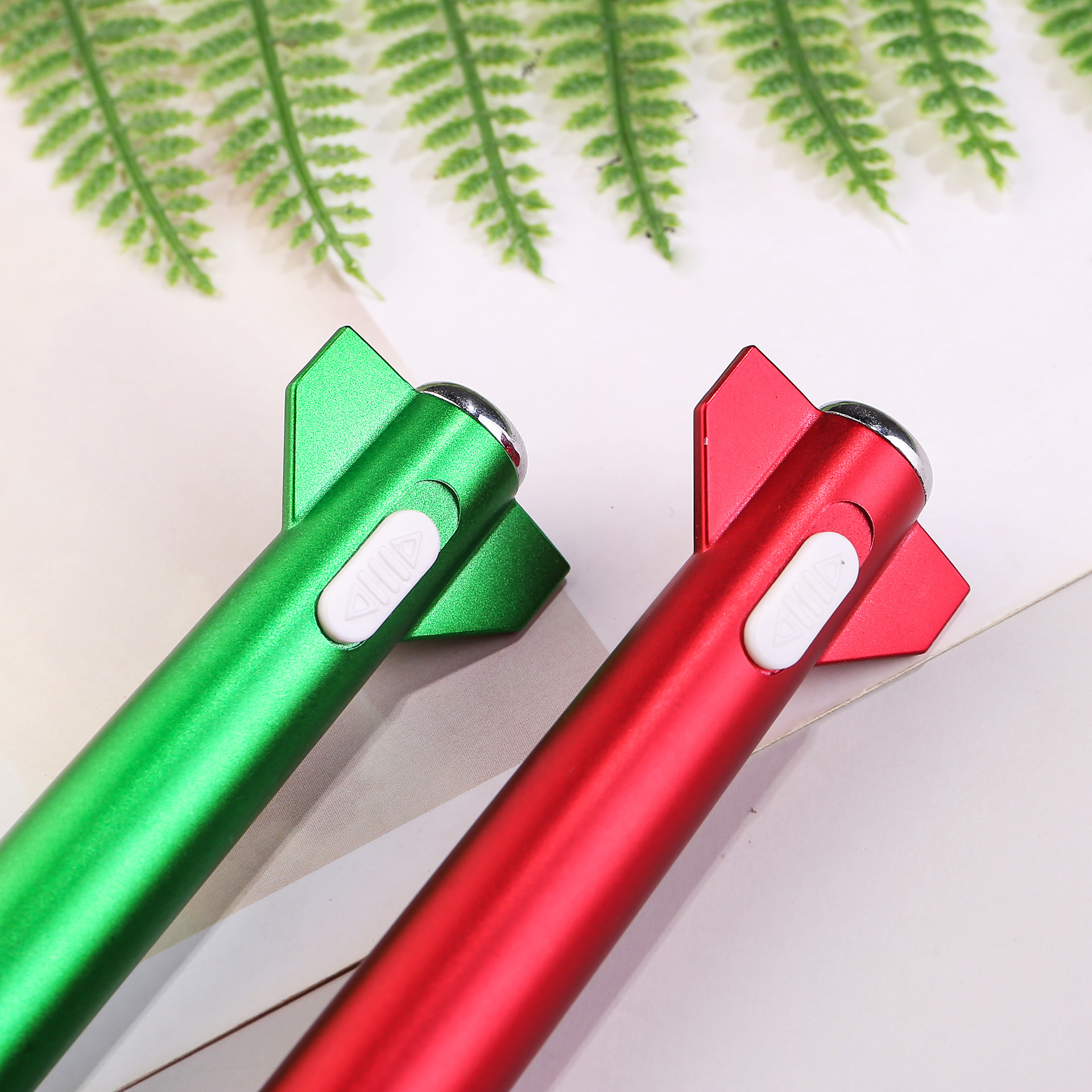 LED Missile Shaped Ballpoint Pen