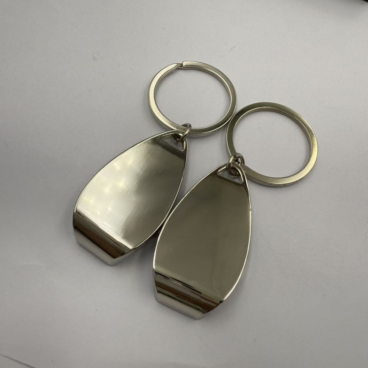 Mini Metal Bottle Opener with Keyring