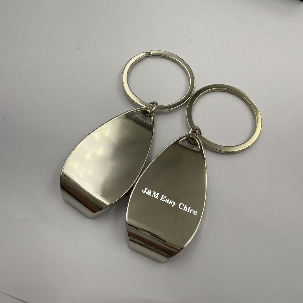 Mini Metal Bottle Opener with Keyring