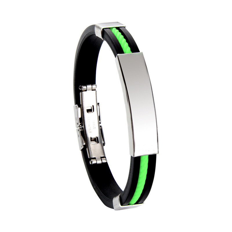 Braided Cord Stainless Steel Wristband