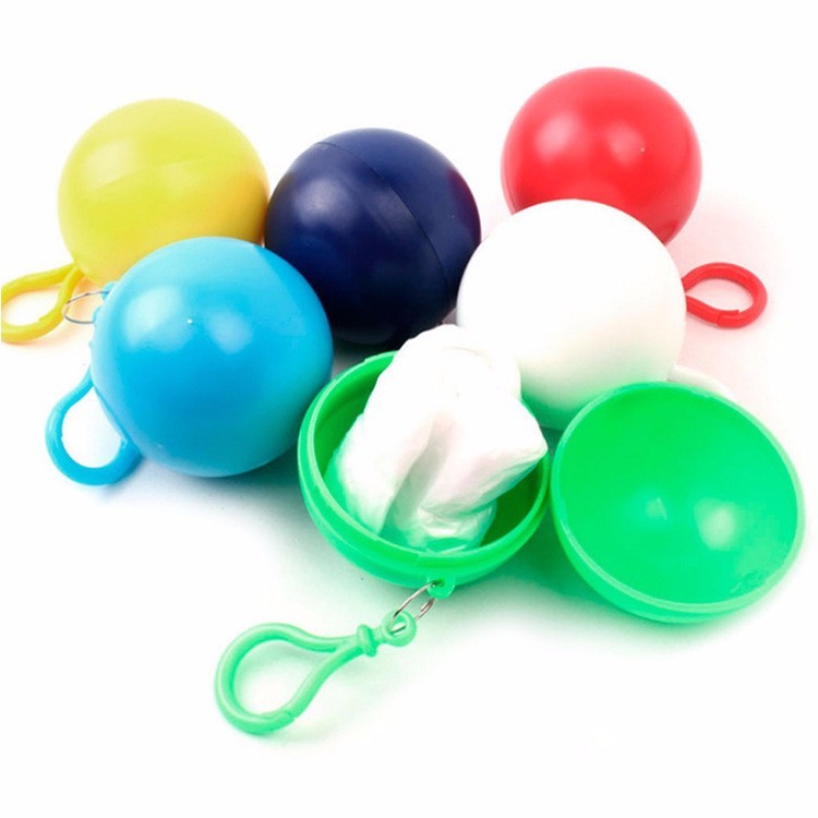 2.5" Portable Disposable Raincoat Ball