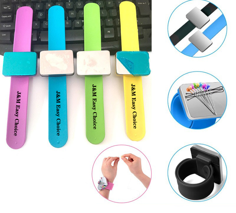 Magnetic Silicone Slap Wristband
