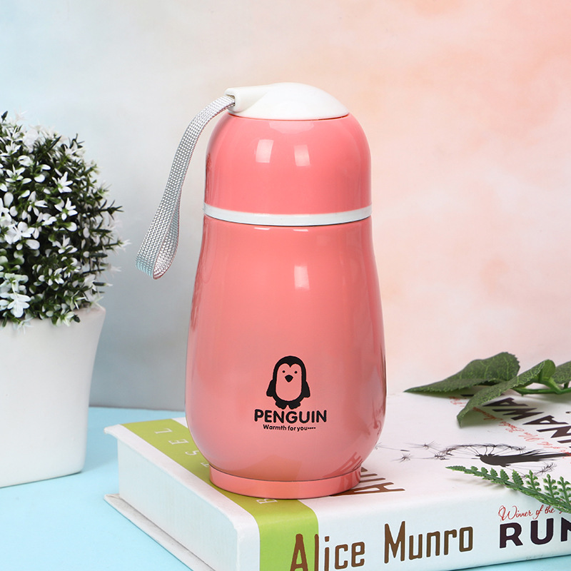 10 Oz Kids Stainless Steel Bottle with Strap