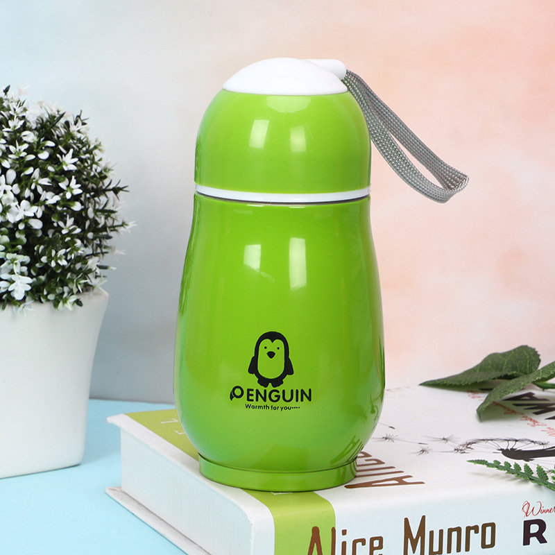 10 Oz Kids Stainless Steel Bottle with Strap