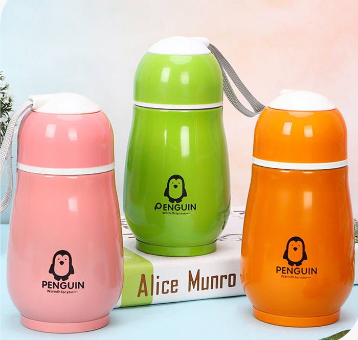 10 Oz Kids Stainless Steel Bottle with Strap