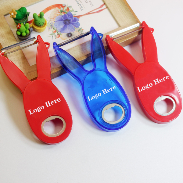 Rabbit Plastic Peeler & Bottle Opener