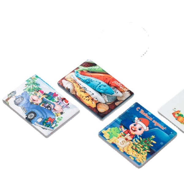 Full Color Ceramic Fridge Magnet