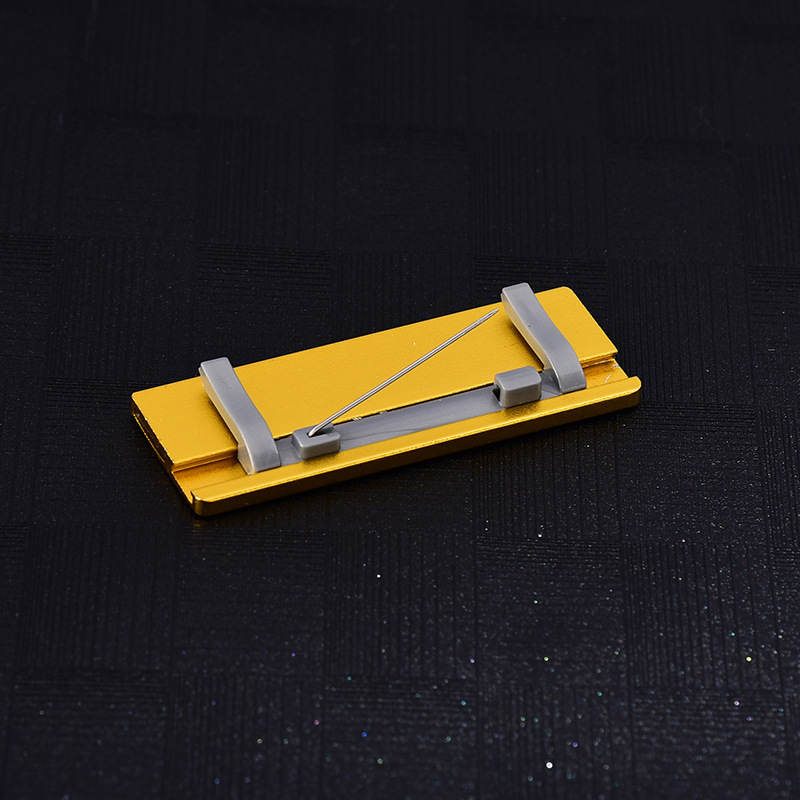 Inserted Aluminum Name Badge