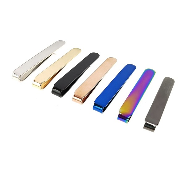 Minimalist Stainless Steel Tie Clip