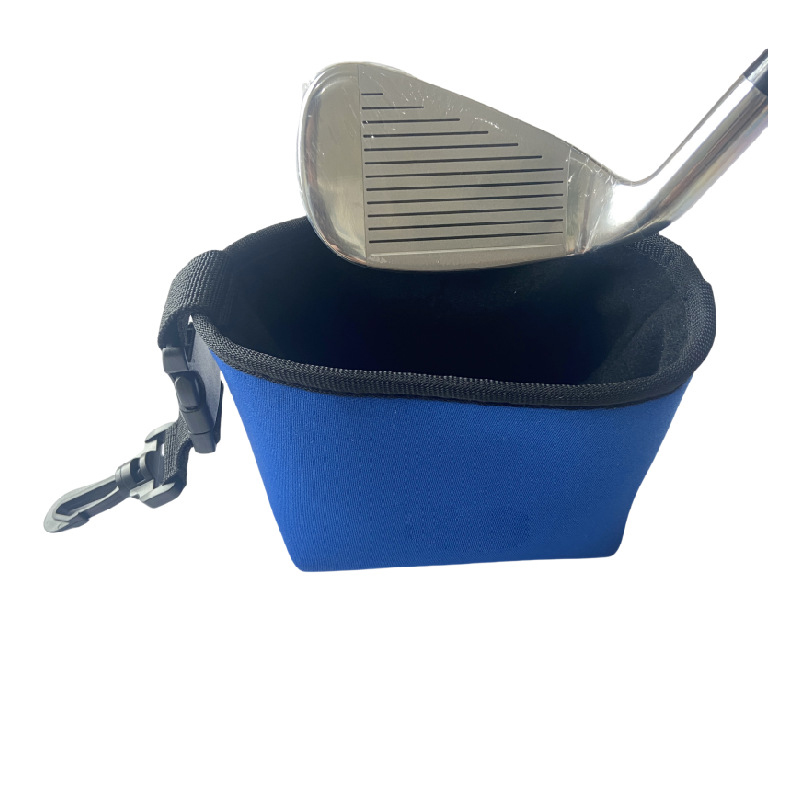 Neoprene Golf Club Cleaning Pouch with Clip