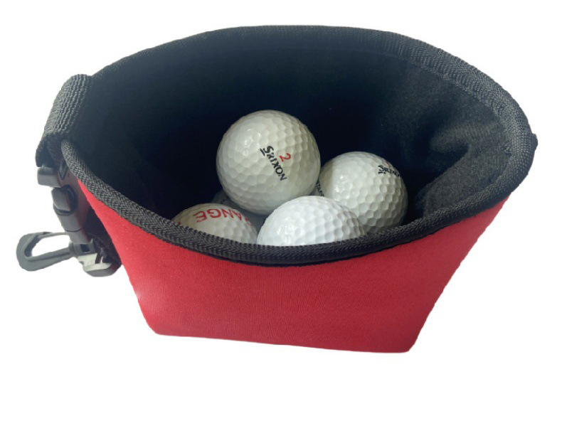 Neoprene Golf Club Cleaning Pouch with Clip