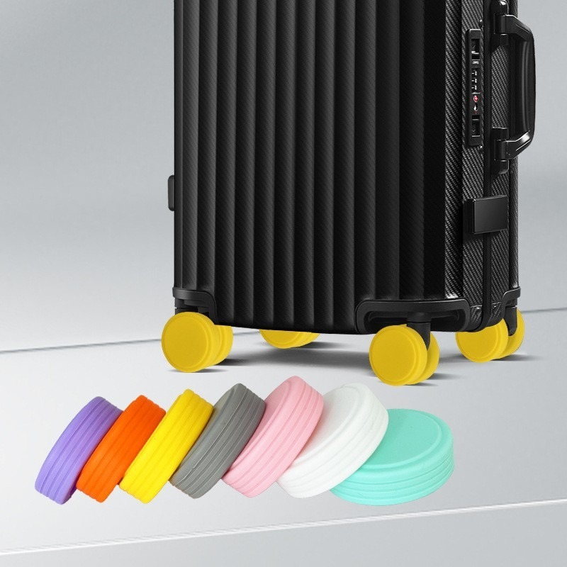 Full Color Luggage Wheel Silicone Protective Cover