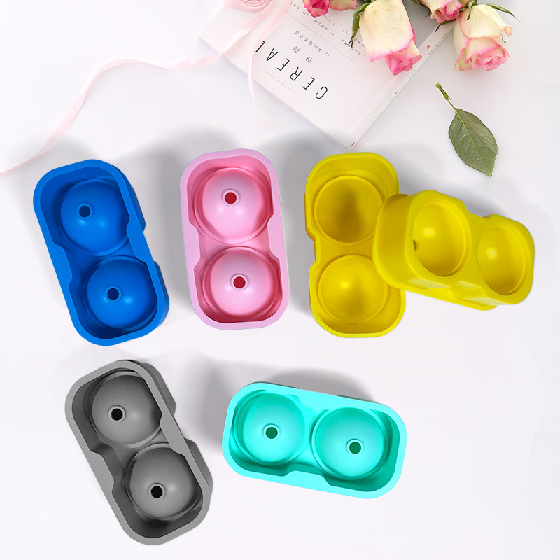 Silicone 2-hole Ice Tray