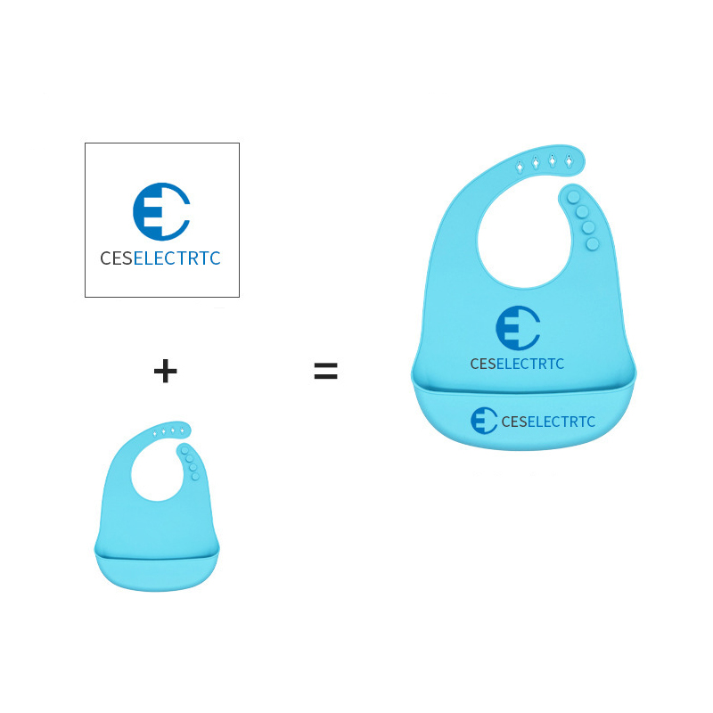 Silicone Baby Feeding Bib