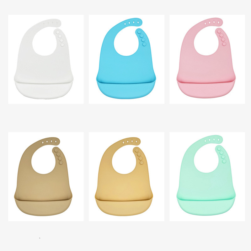 Silicone Baby Feeding Bib