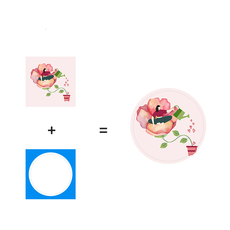 4" Round Silicone Coaster