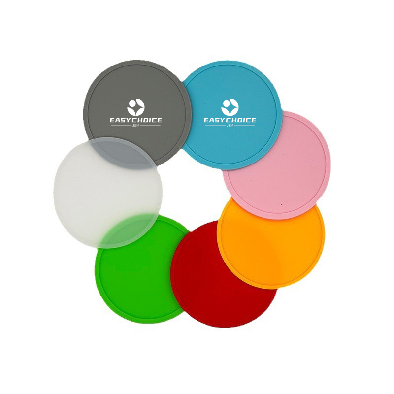 4" Round Silicone Coaster