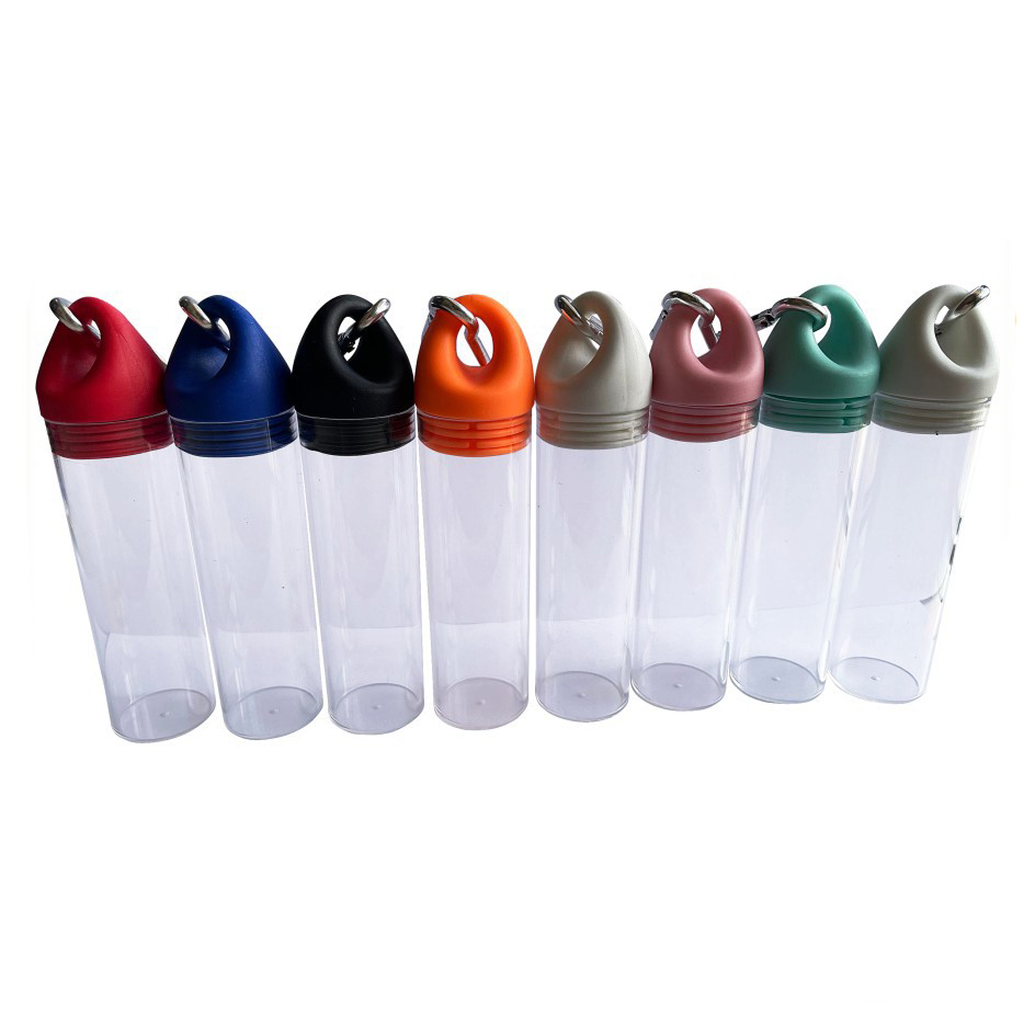 Cylinder Cable Earphone Holder with Carabiner