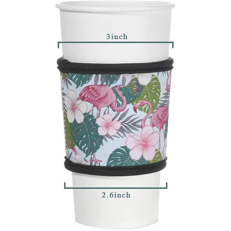 Sublimated Neoprene Coffee Cup Sleeve