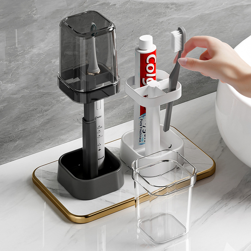 Toothbrush Holder Stand Set