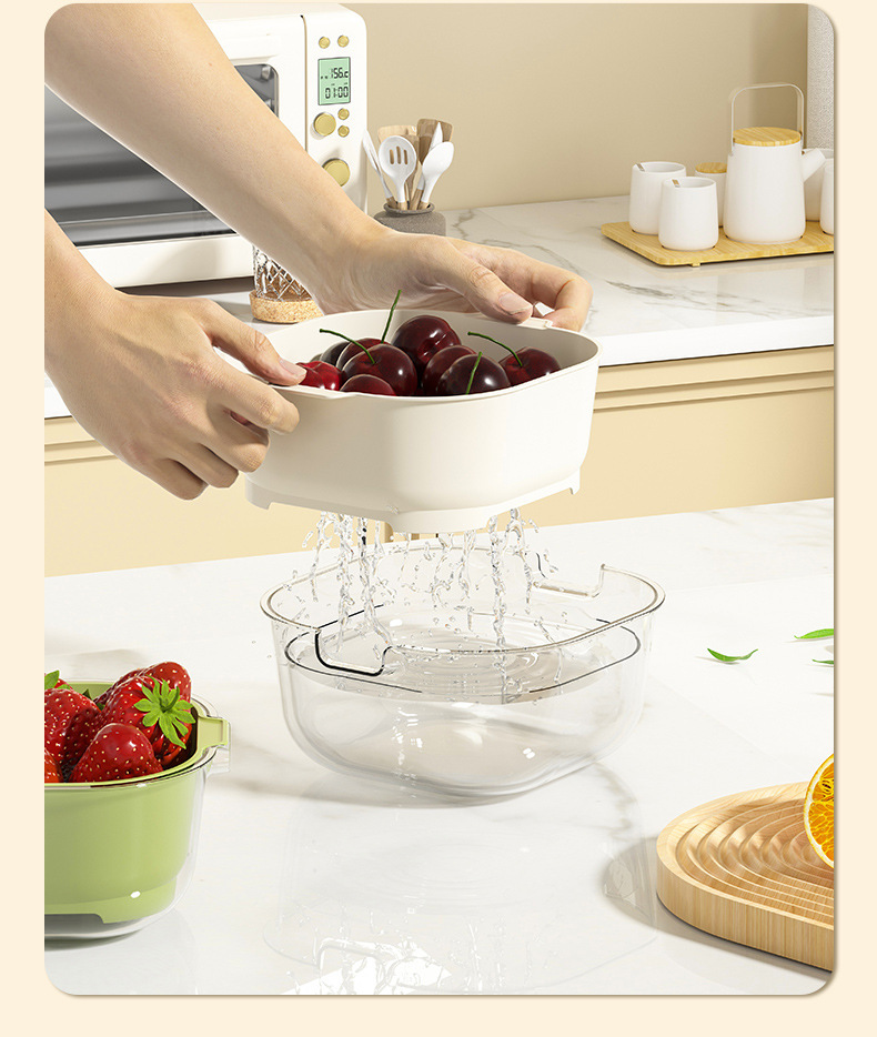 Small Kitchen Draining Basket