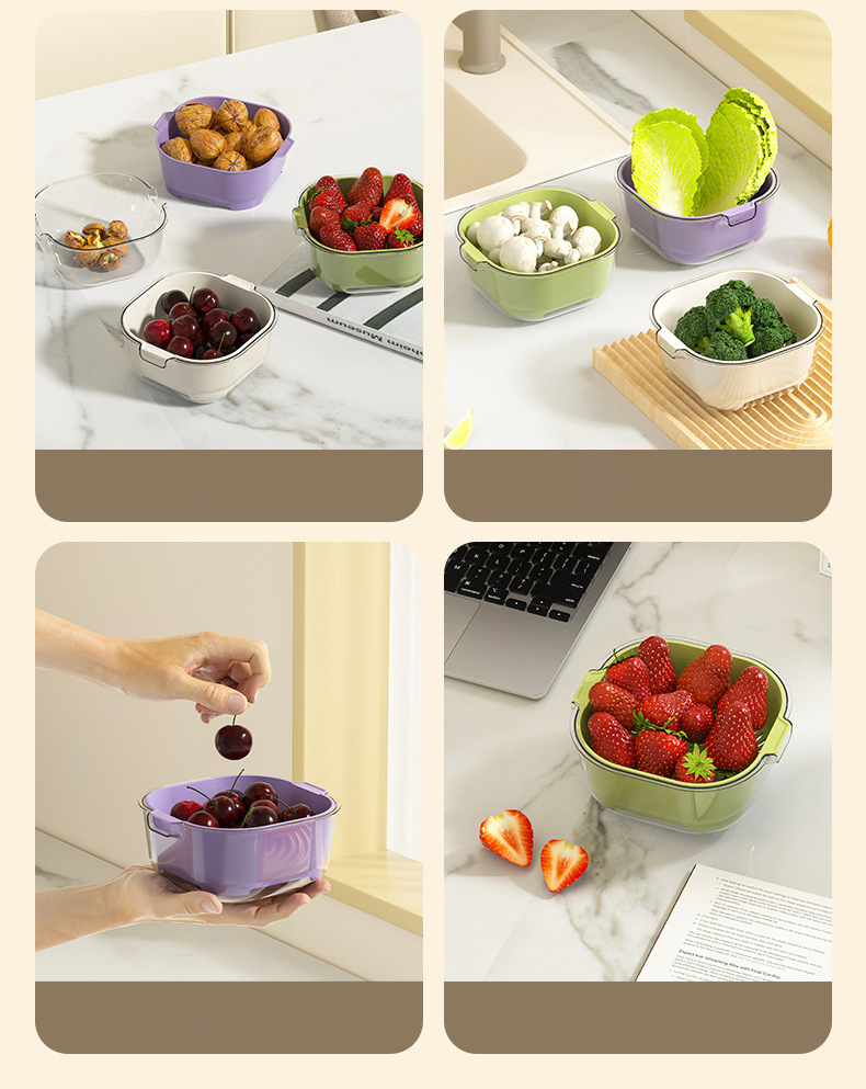 Small Kitchen Draining Basket