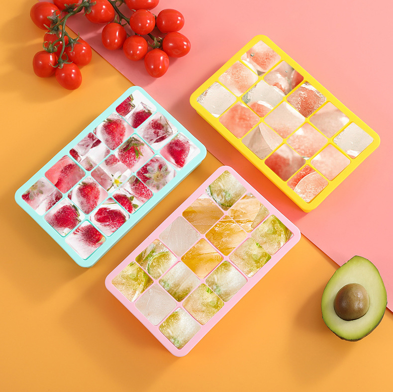 15 Cube Silicone Ice Tray