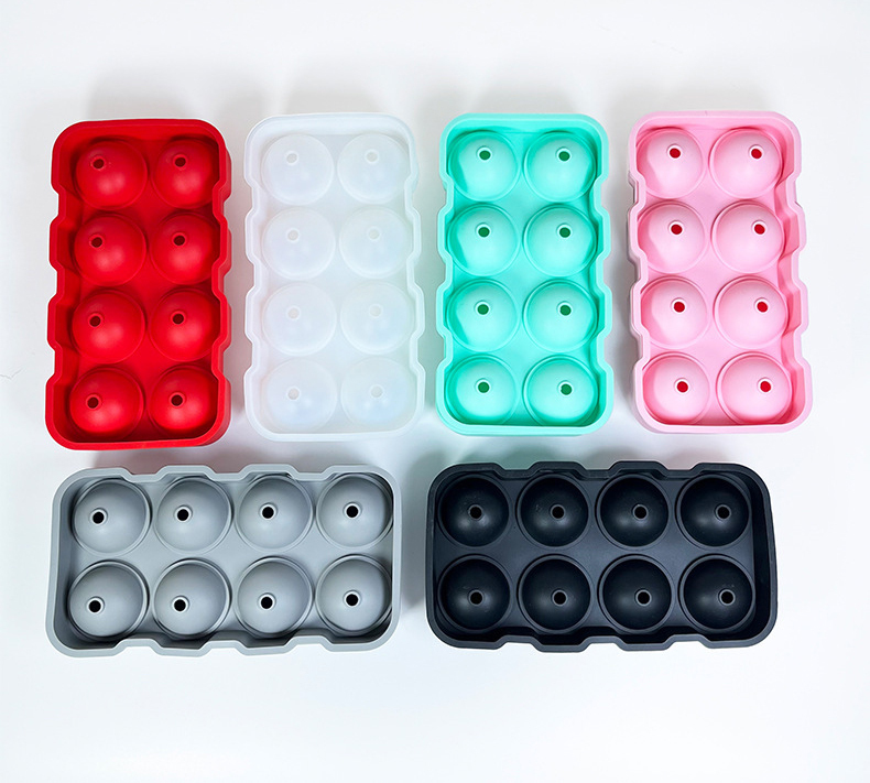 8-cavity Silicone Ice Ball Tray