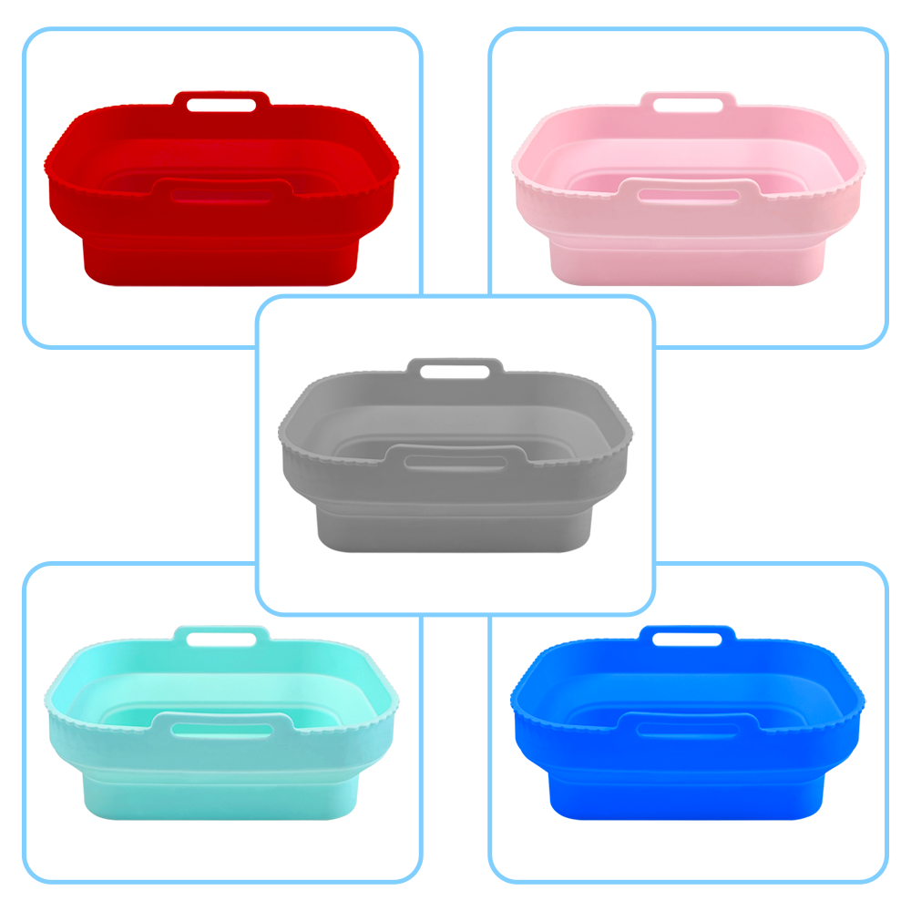 Foldable Air Fryer Silicone Pot