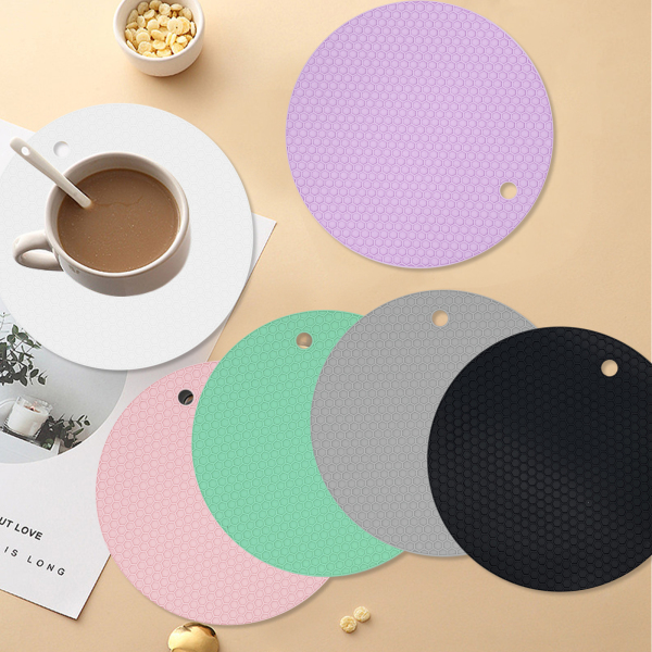 Silicone Honeycomb Coaster Mat