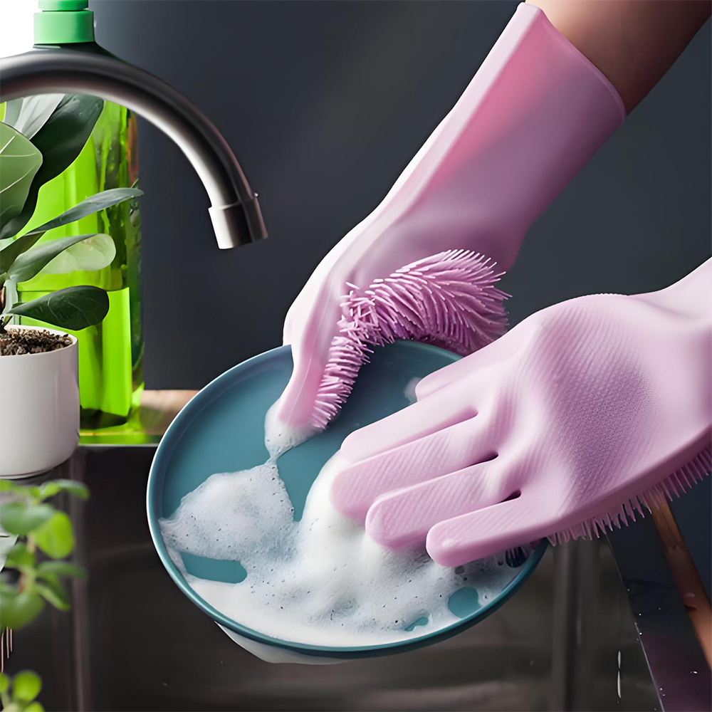 Silicone Dishwashing Gloves