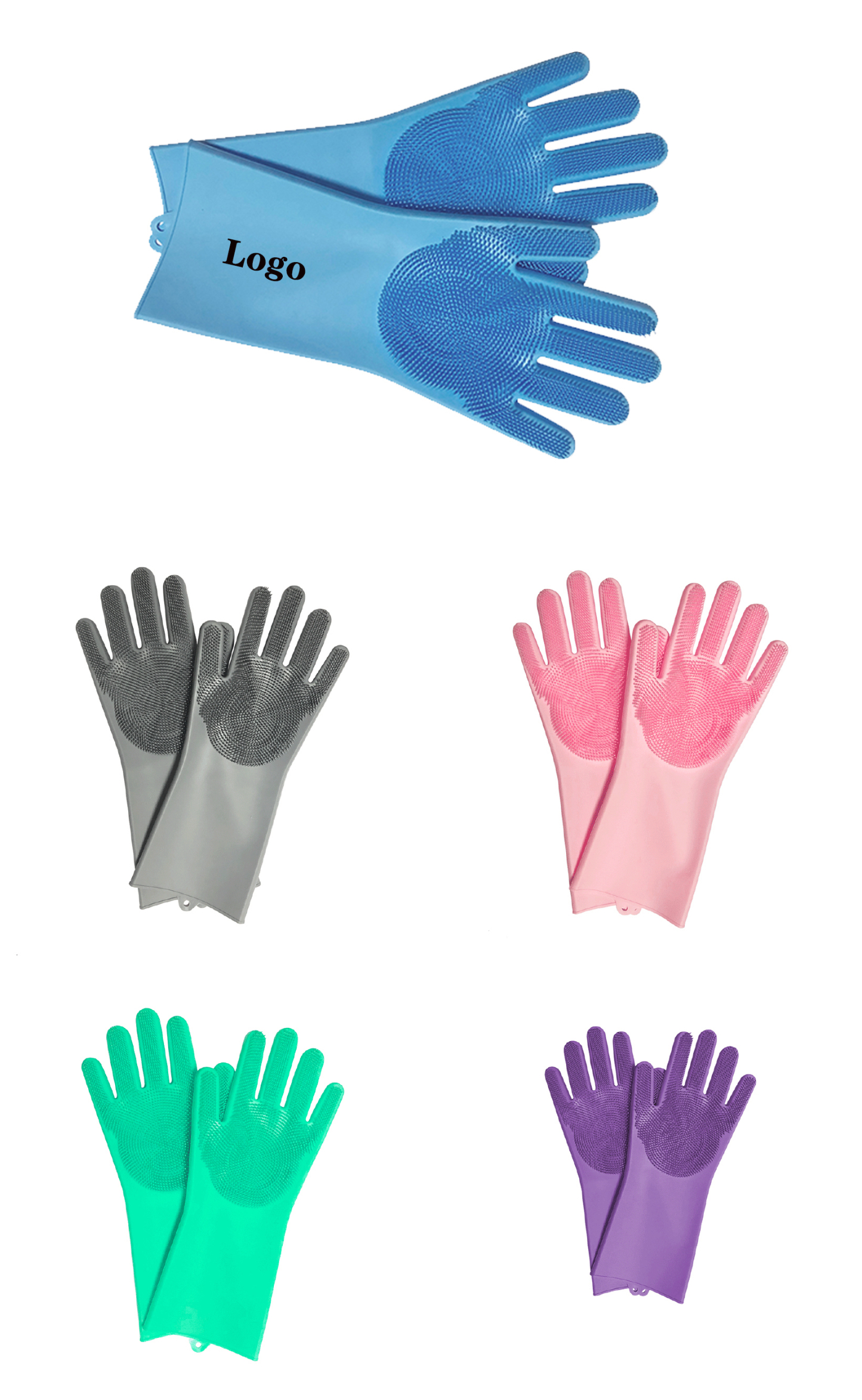 Silicone Dishwashing Gloves