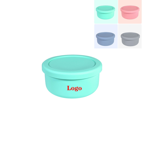 Small Round Silicone Lunch Box