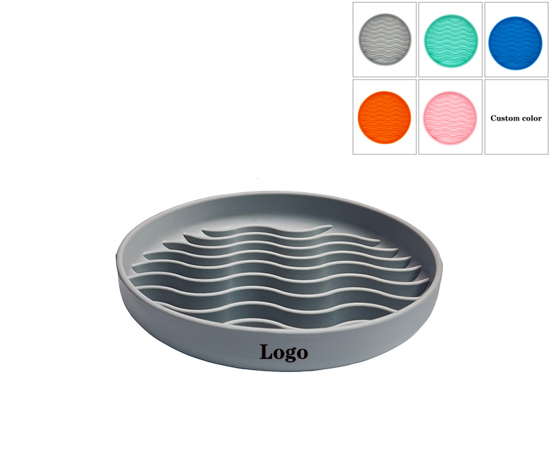Pet Silicone Slow Feeder Plate