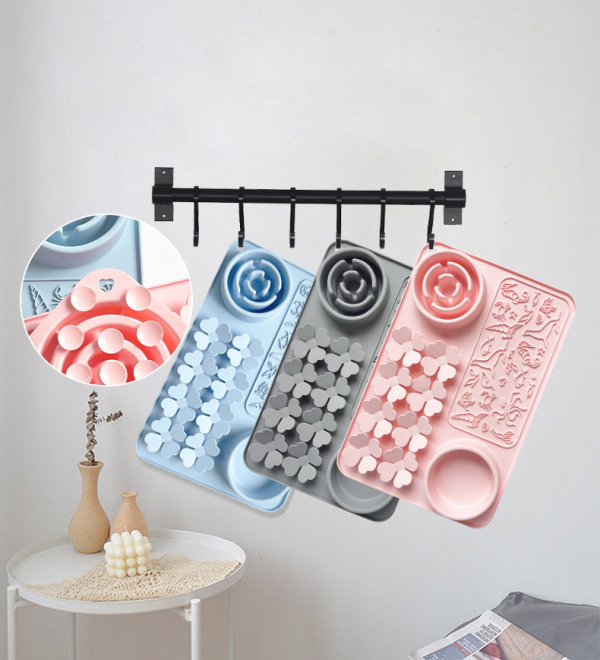 Pet Silicone Slow Feeding Lick Plate
