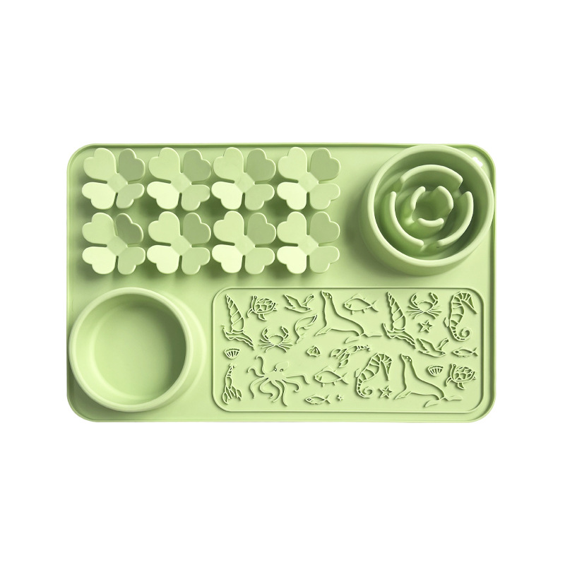 Pet Silicone Slow Feeding Lick Plate